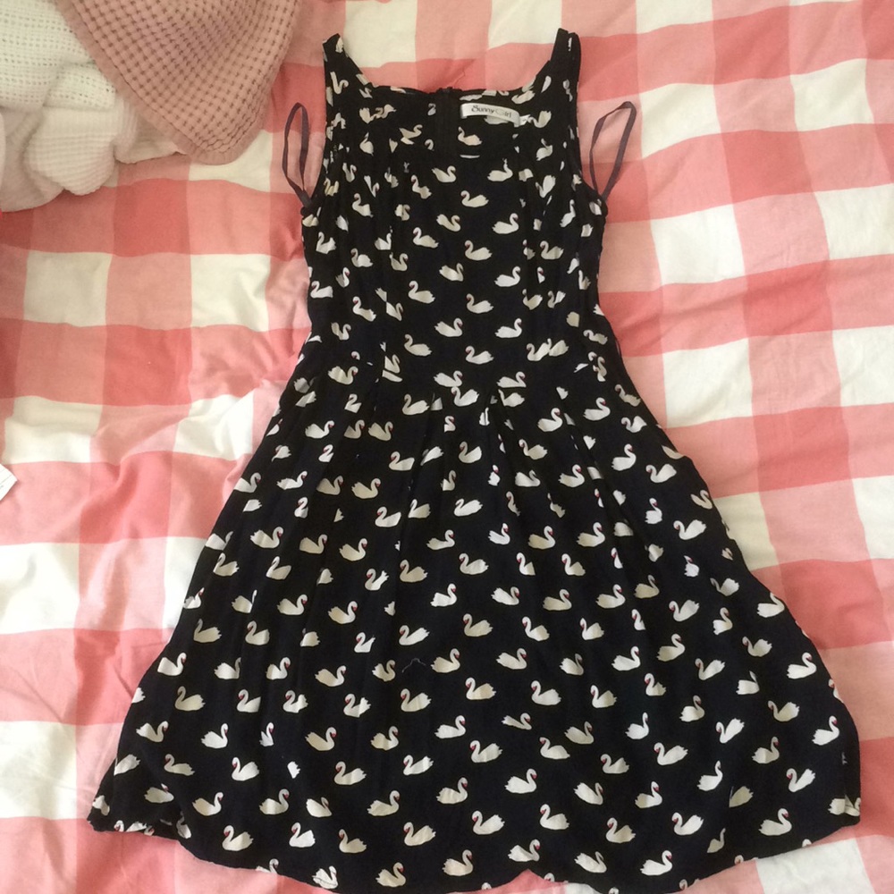 ModCloth swan dress